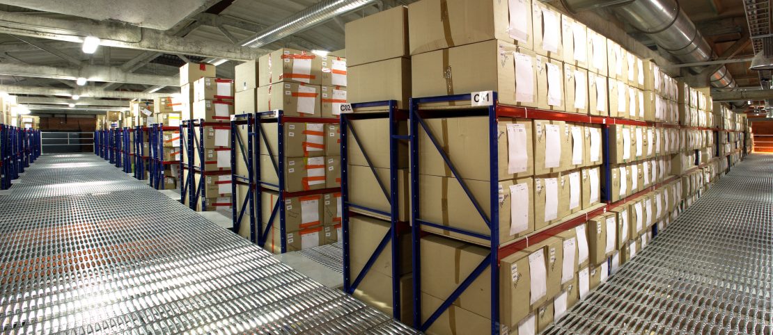 Warehouse for carton box